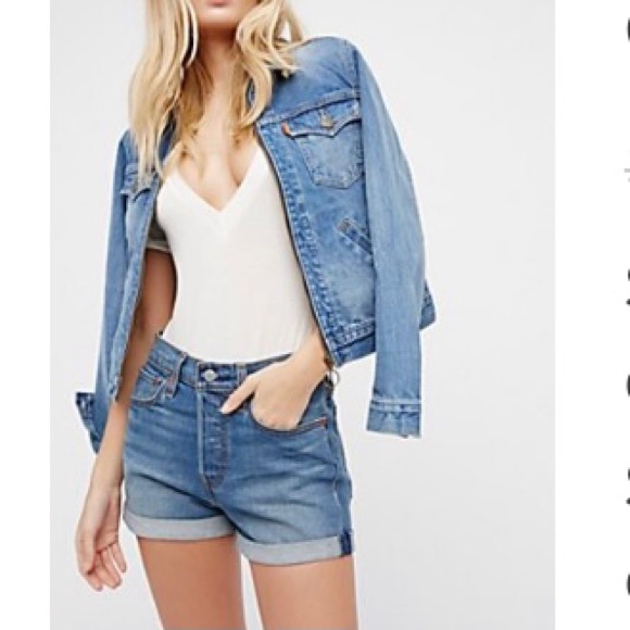 Levi's Pants - Levi’s Wedgie High Rise Cut Off Shorts